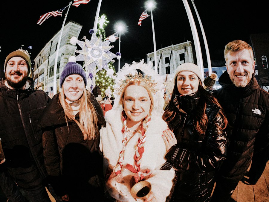 Photo winter traditions